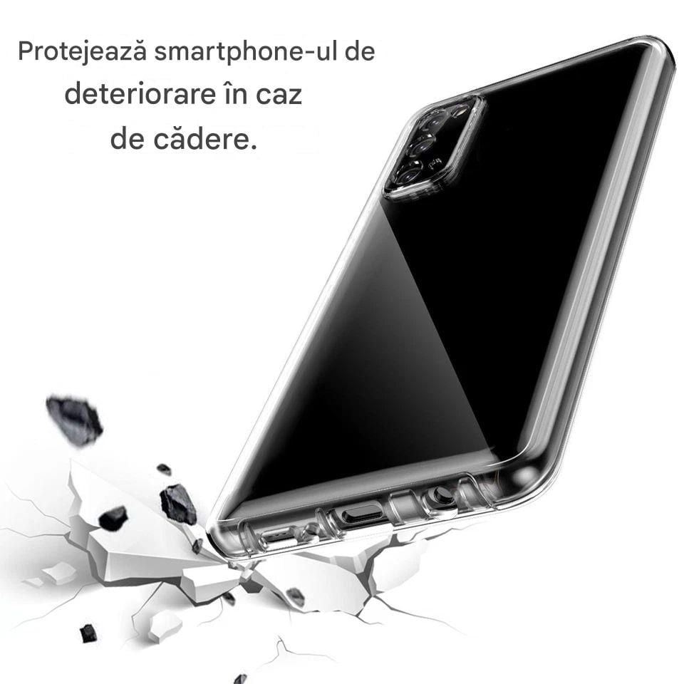 Husa 360 grade (Fata + Spate) pentru Xiaomi Redmi Note 13 Pro 4G / Note 14S 4G Transparent