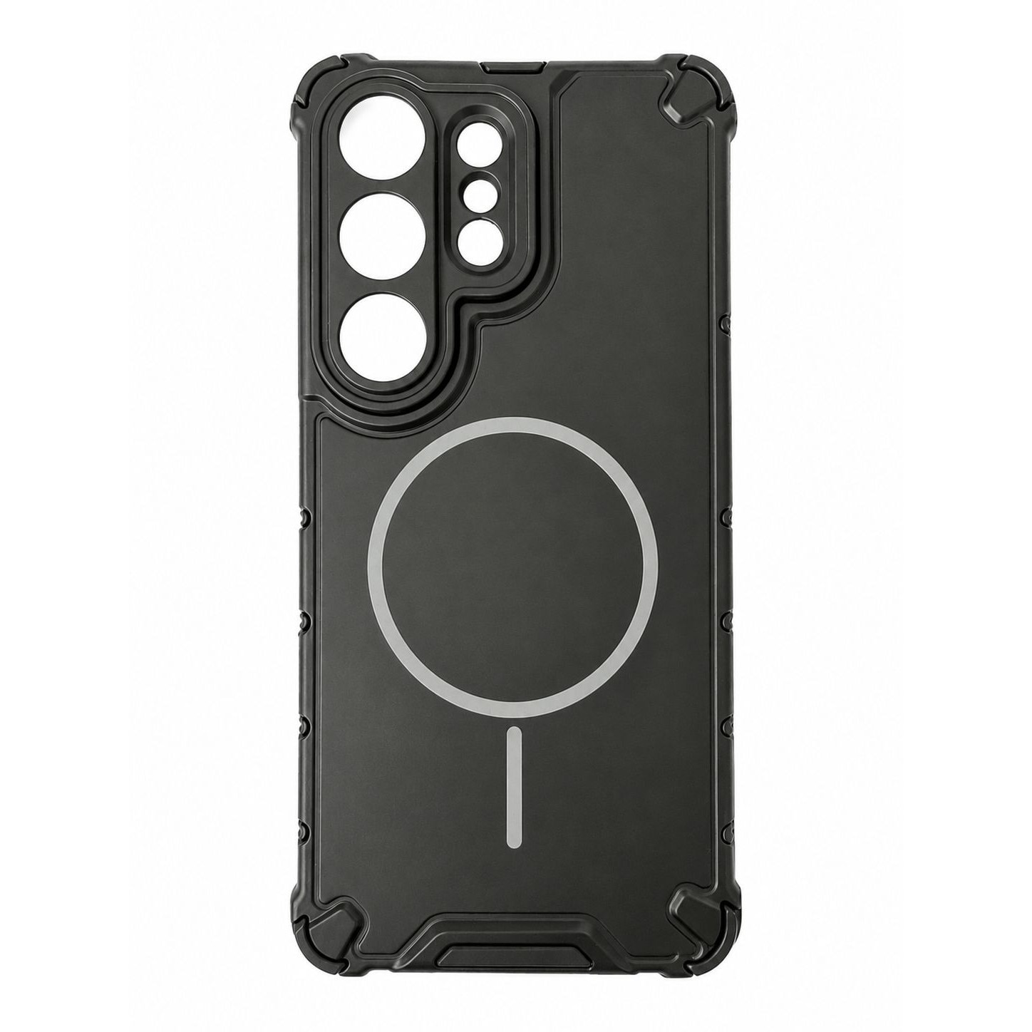 Husa Mat-tech Magnetica Compatibila Samsung Galaxy S26 Ultra, Functia MagSafe, Anti-Soc, Colturi Ranforsate, Protectie Camera, Negru