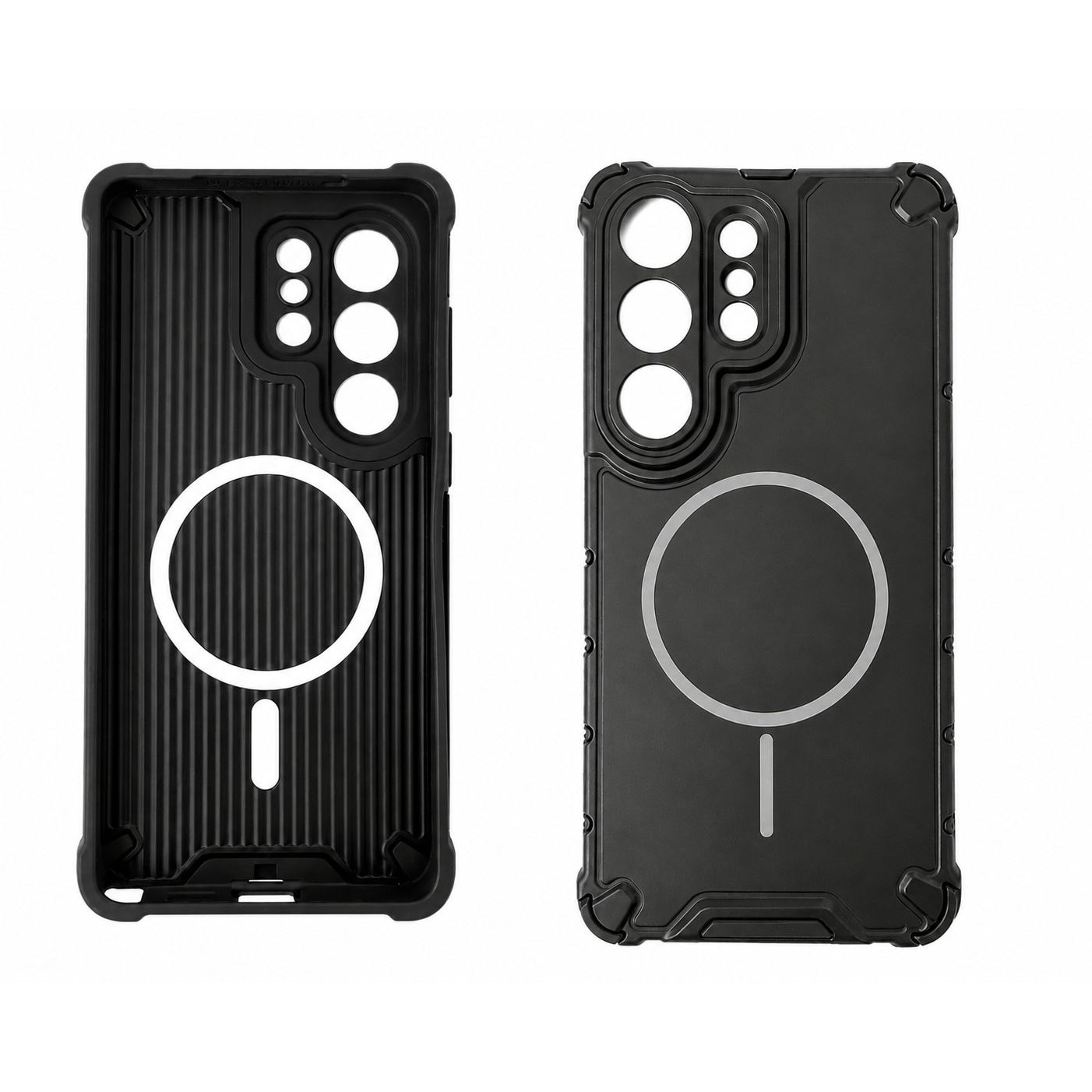 Husa Mat-tech Magnetica Compatibila Samsung Galaxy S26 Ultra, Functia MagSafe, Anti-Soc, Colturi Ranforsate, Protectie Camera, Negru
