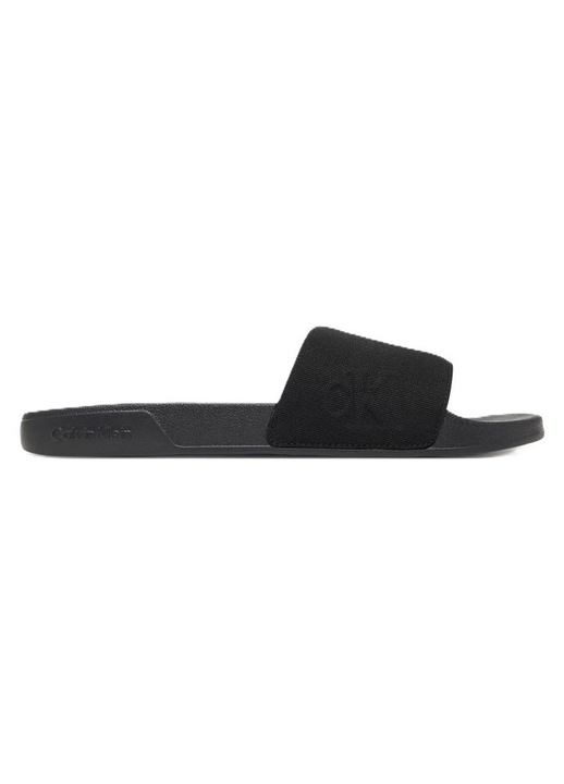 Papuci barbati, Calvin Klein, Textil, Negru, Negru