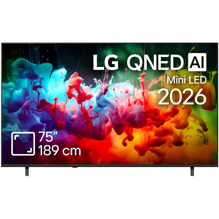 Televizor LG QNED 75QNED7EB3A, 189 cm, Smart, 4K Utra HD, Clasa E (Model2026)