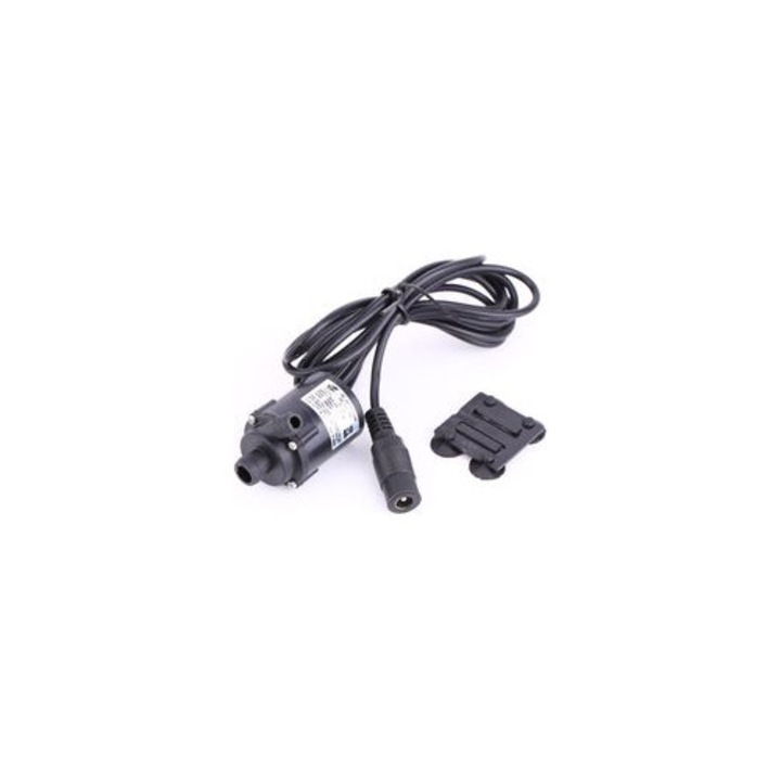 Mini merülő szivattyú, kefe nélküli motor, 6-12V, 280L/h, 150cm kábel, 40g