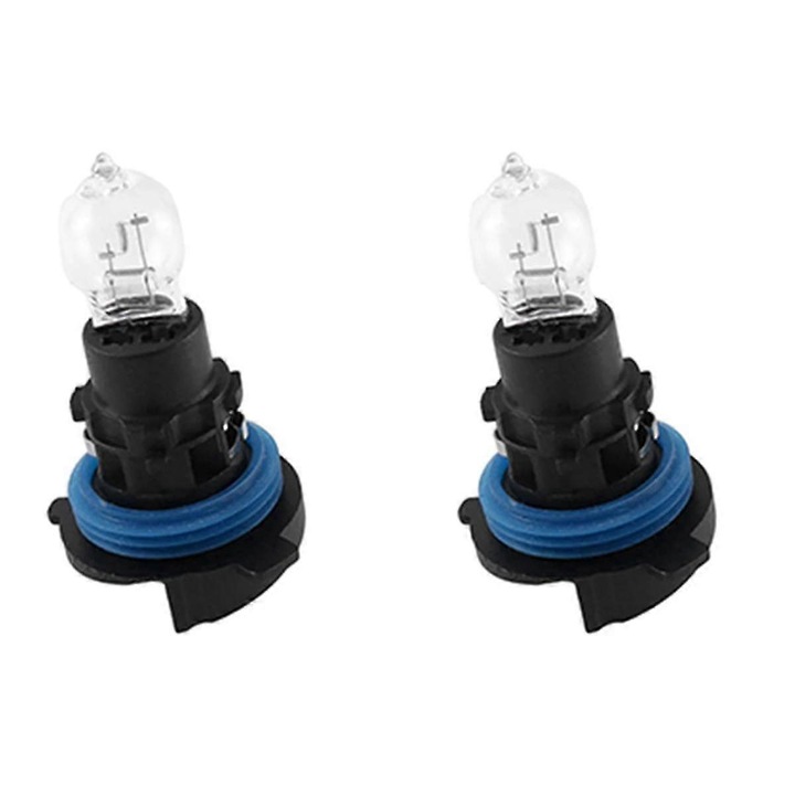 Комплект 2 крушки за дневни светлини за кола 12V 24W пластмасови многоцветни