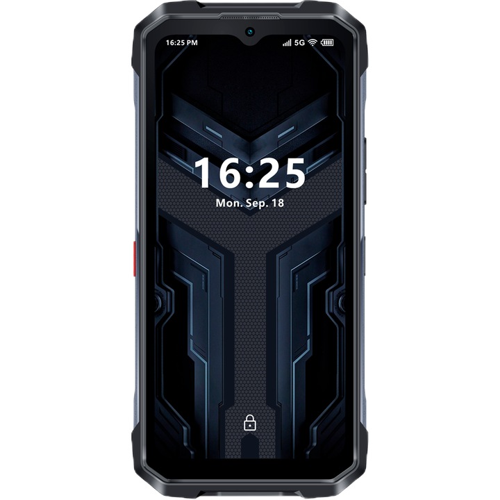 HOTWAV Hyper 7s mobiltelefon, Dual SIM, 5G, 6.6" 120Hz, Octa-Core, 4GB, 256GB, RGB Light Dynamic, 10800mAh, NFC, IP68, Android 15, Sárga