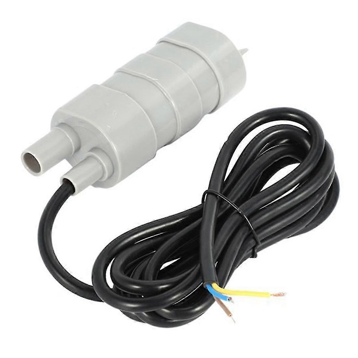 Потопяема помпа / водна помпа JT-500, 12V, дебит 600 L/h, максимална височина 5 м, сива, 1 бр