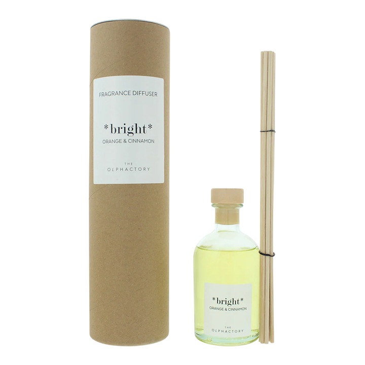 Olphactory, Sötét Narancs és Kakukkfű, Illatitalok Pálcikákban, Aromás Fapálcás Diffúzor, 100 ml