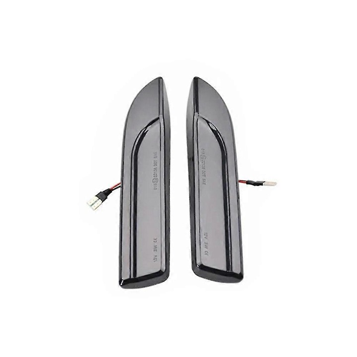 LED странични мигачи Porsche Panamera 970 черни 2009-2016