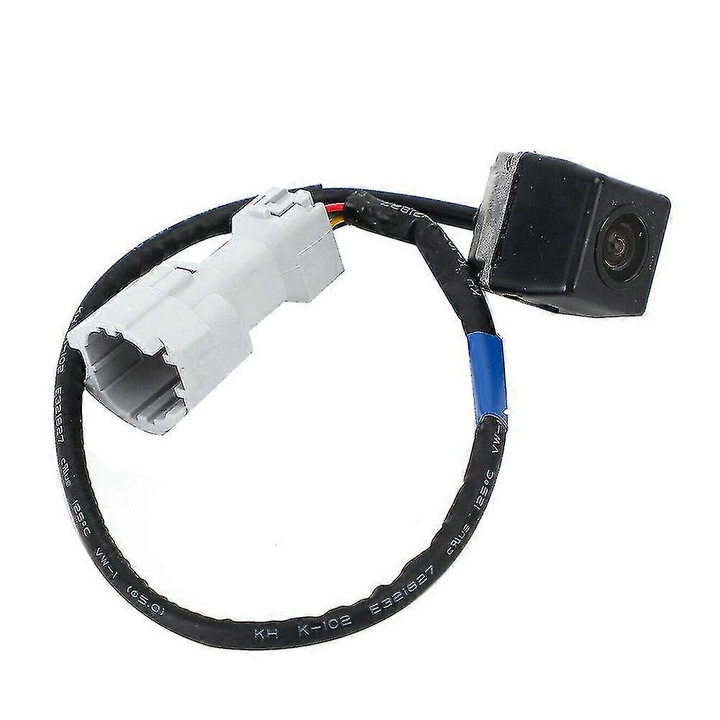 Tolatókamera / tolatókamera 95760-3Z001/95760-3Z000, kompatibilis Hyundai i40 2011-2014 modellekkel, tömített ABS, fekete, 1 db