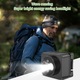 Camera frontala 1080P, camera de actiune, senzor 2.0MP, unghi reglabil 45°, LED cu detectare prin gest, inregistrare H.264 MP4, incarcare rapida, Negru, 1 buc