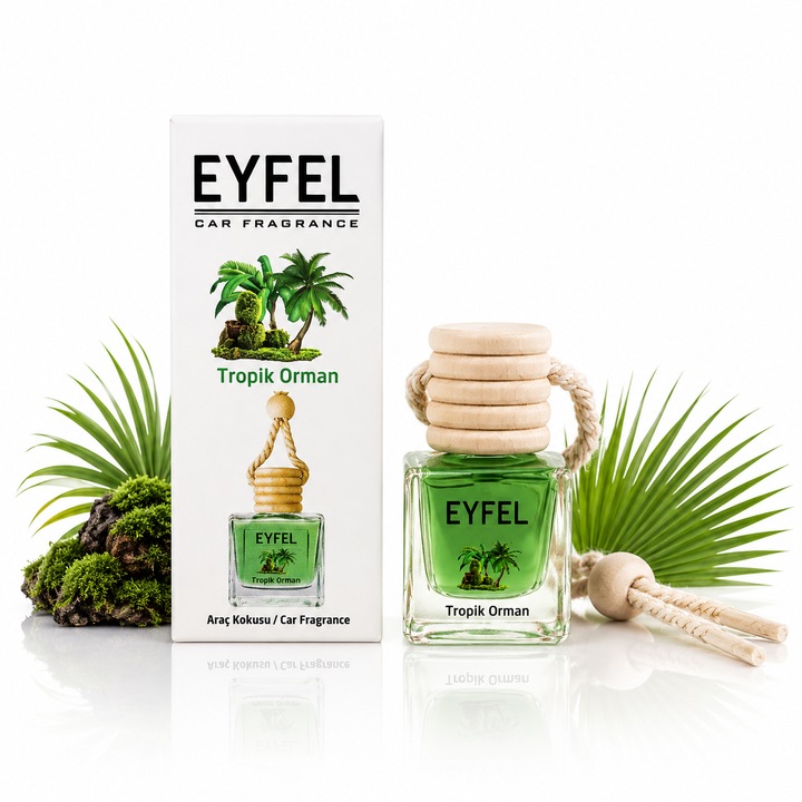 Eyfel® Trópusi Erdő (Tropik Orman) Autóillatosító, 10 ml