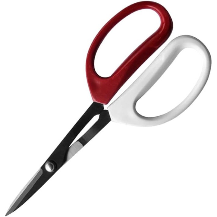 Kerti olló, ágvágó olló, rozsdamentes acélból, ergonomikus fogantyú, könnyű, piros/fehér