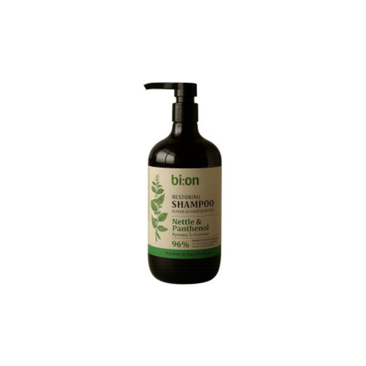 Bio Naturell Sampon de Urzica si Panthenol cu pompita, 946ml