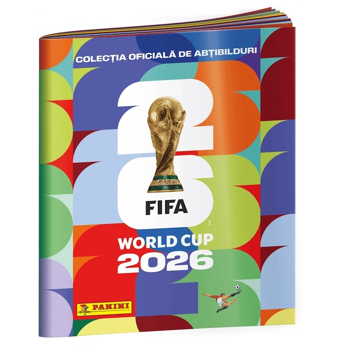 Album de colectat abtibilduri Panini FIFA World Cup 2026, Colectia Oficiala, Editie Standard