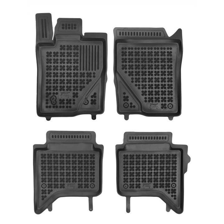 Covorase Presuri Auto Cauciuc Dedicate Ford RANGER VI cab dubla, versiuni Raptor, WildTruk 2022 -, VW AMAROK II cab dubla, PanAmericana 2022 -