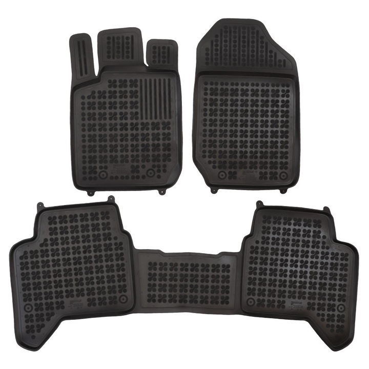 Covorase Presuri Auto Cauciuc Dedicate Ford RANGER V 4 loc, 4 usi 2011 – 2015, Ford RANGER V 4 loc, 4 usi, Facelift 2015 - 2020