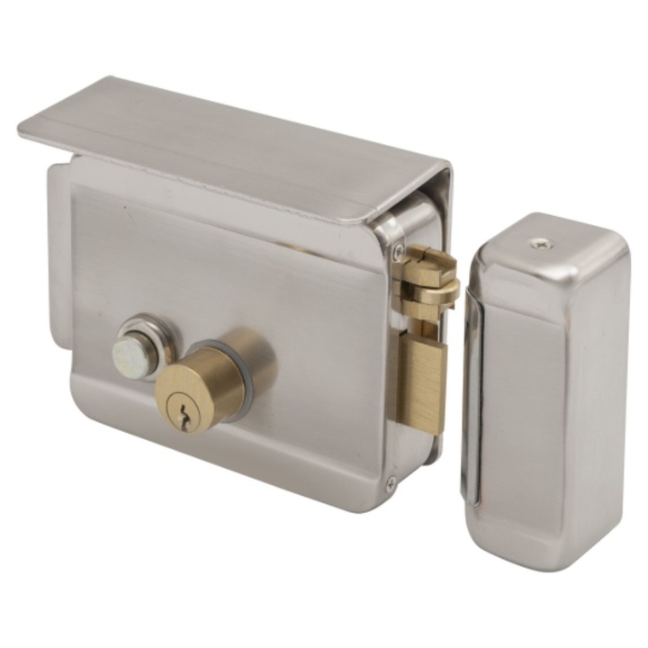 Yala electromagnetica cu buton, aplicata, de stanga, SX-11L