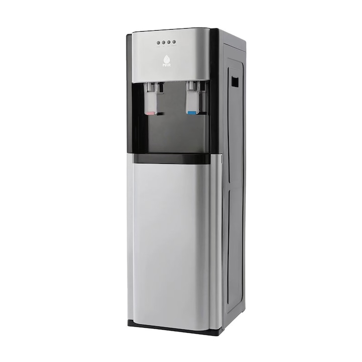 Диспенсър за вода MAR WE-853, 630W, Електронен, Отопление 550W, Охлаждане 80W, 15-85°C, Долно зареждане, Черен