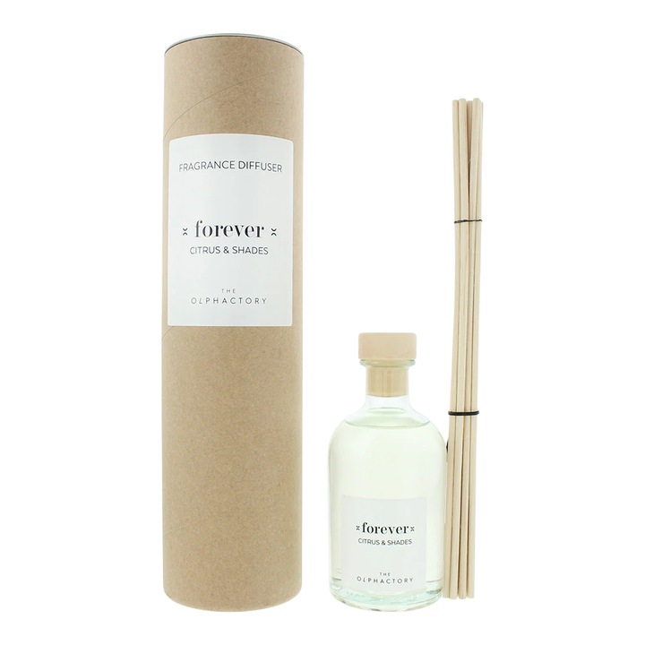 Olphactory, Forever Citrusii si Umbrarii, Batile de Parfum, Dispozitivul de difuzare a aromelor cu bata, 250 ml