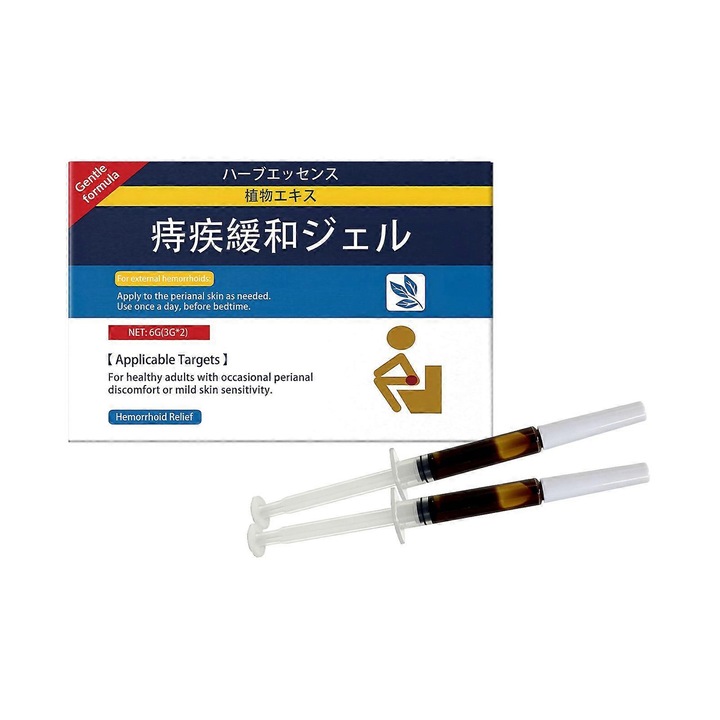 Perianális ápoló gél, kíméletes formula, átlátszó, 6 g