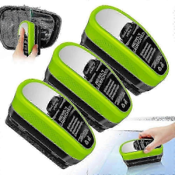 Set 3 solutii curatare geamuri auto, transparent, protectie lunga, 250ml