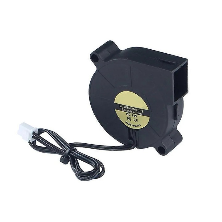 Вентилатор за охлаждане на дънна платка 5015 6000RPM черен 50x50x15mm