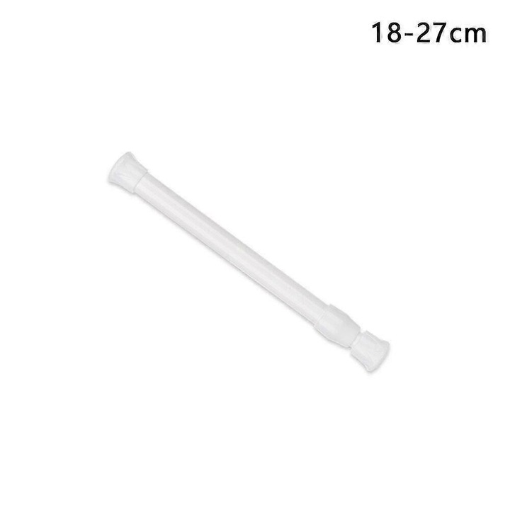 Bara telescopica extensibila metal-plastic 18-27cm, reglabila, capacitate 1.5kg