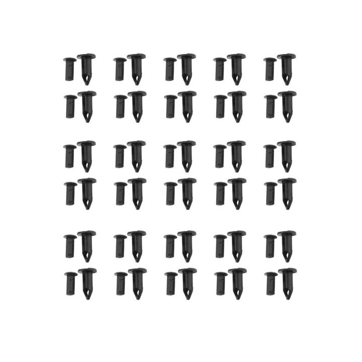 30 db ATV bilincs készlet, műanyag, 15x20mm, 8mm, többszínű