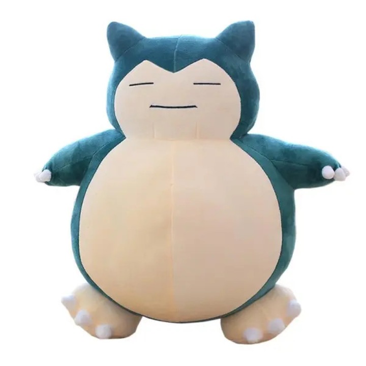 Snorlax plüssjáték, puha, 30cm, kék