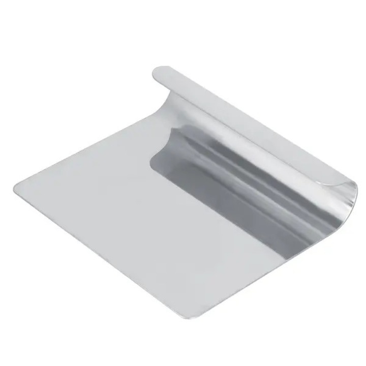 Spatula aluat inox 14x12x3cm maner antiderapant