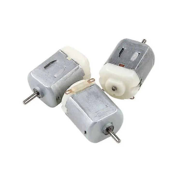 Комплект от 3 мини DC мотора 3V-6V 2.5x2x1.6cm за електрически играчки