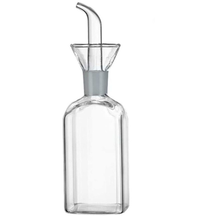 Dispenser ulei sticla HERUSI mediu transparent