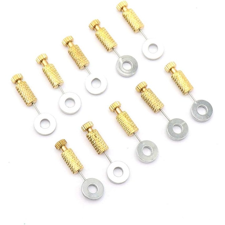 Készlet 10 db varrási pozicionáló bőr kézi varráshoz, kézműves szerszámok, 0-6mm