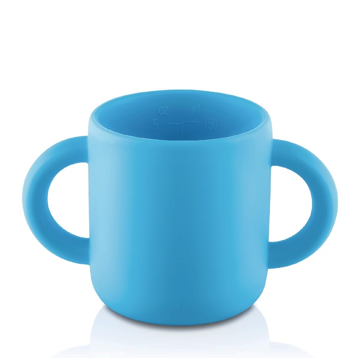 Cana pentru copii, silicon, rezistenta la temperatura, 150ml