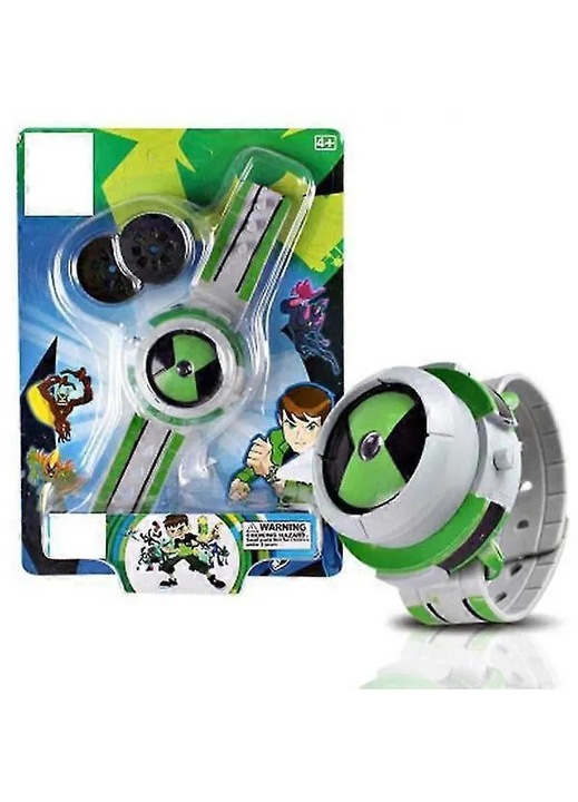 Ben10 gyerek projektoros óra műanyag 21x5.5x4cm
