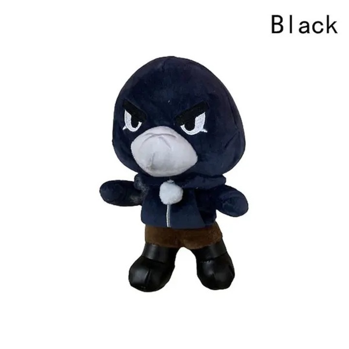 Brawl Stars fekete plüssfigura 25cm