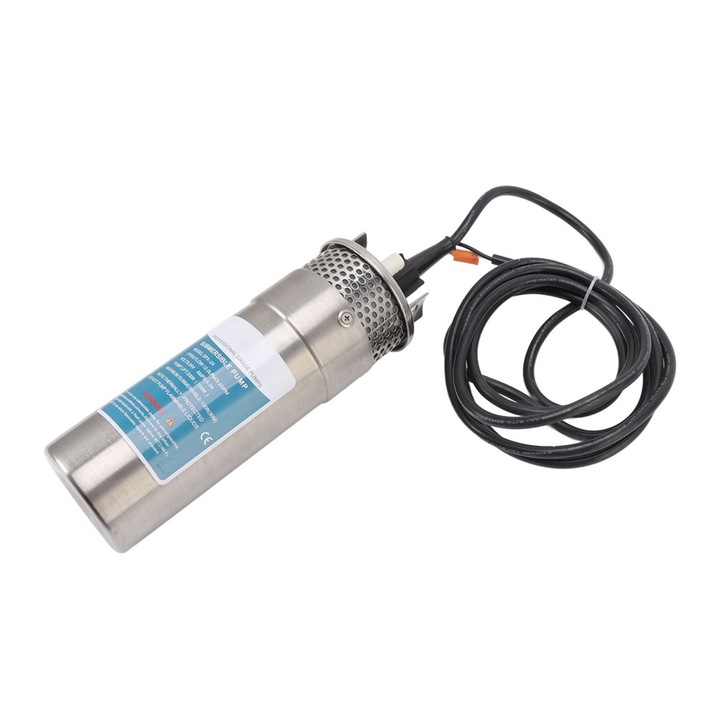 Merülő szivattyú vízhez 24V 12LPM inox 12L szolár