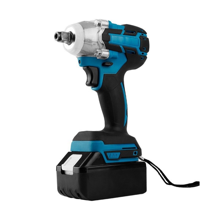 Ütvecsavarozó 18V 330Nm 144mm, kompakt, könnyű 1.1kg, fekete