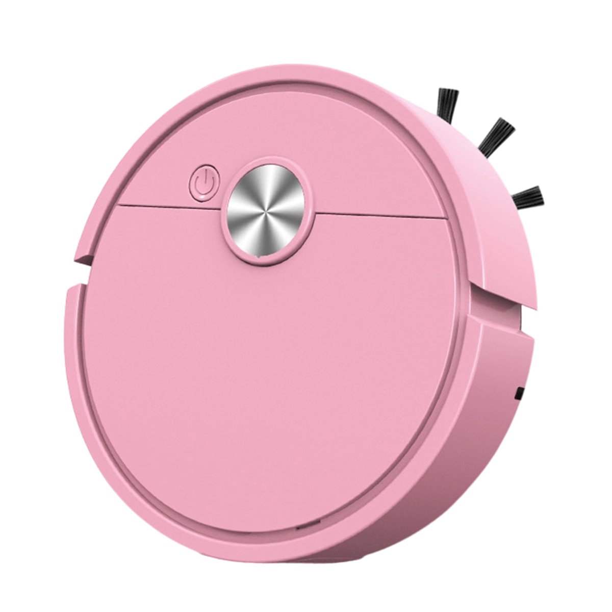Robot aspirator 3-in-1, robot de curatenie cu control Wi-Fi prin aplicatie, programare si incarcare automata, functie mop, pentru par de animale, pentru toate tipurile de pardoseli, Roz, 1 buc