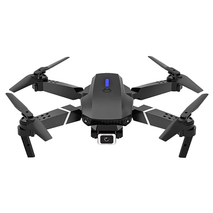 Összecsukható drón HD 1080P/4K kamerával, 2.4GHz vezérlés, 12.5x8x5.5cm, 15 perc üzemidő