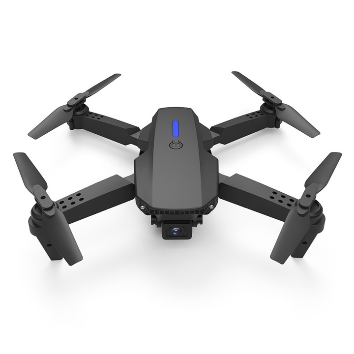 Drón kettős 1080P kamerával, WiFi FPV, fehér, 250g