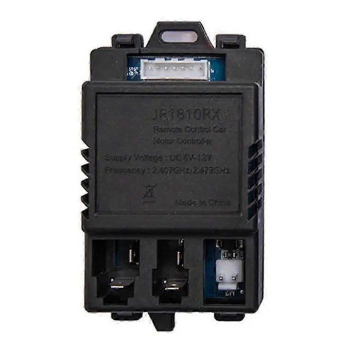 Távirányító gyermek elektromos autóhoz JR1810RX, 5 gombos, műanyag, vízálló, fekete