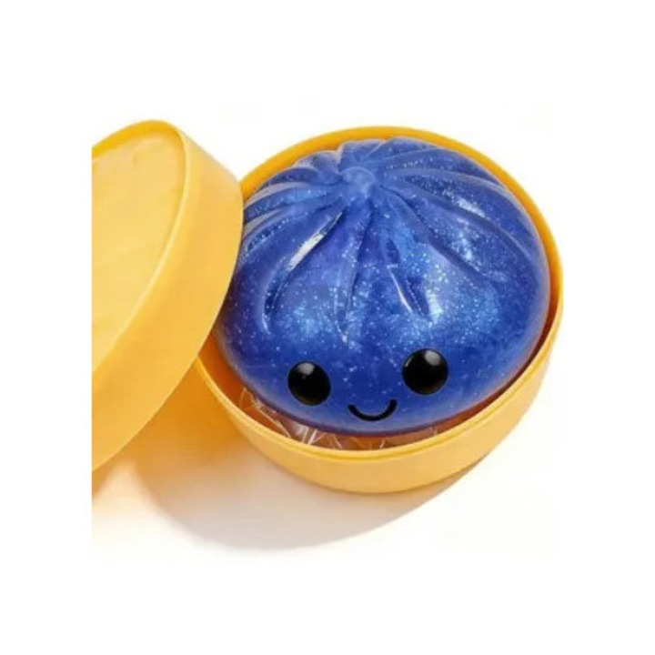 Antistress/squishy játék, puha és rugalmas, kenyér alakú, aranyos, többszínű, 1 db