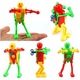 Set 5 roboti dansatori jucarie pentru copii multicolor