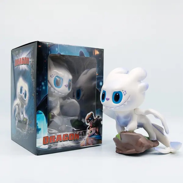 Комплект фигурки Night Fury Light Fury alb