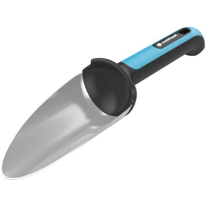 Átültető lapát, ergonomikus, rozsdamentes acél, nagy méret