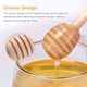 Set 100 lingurite miere lemn natural 8cm multifunctionale