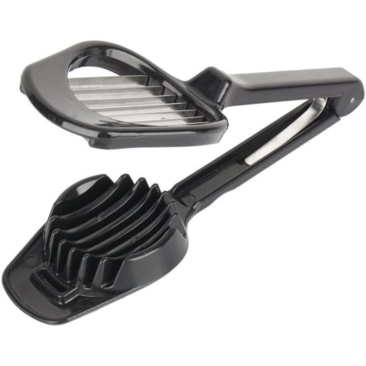 Feliator manual oua si fructe, inox si ABS, alb, 12x8cm