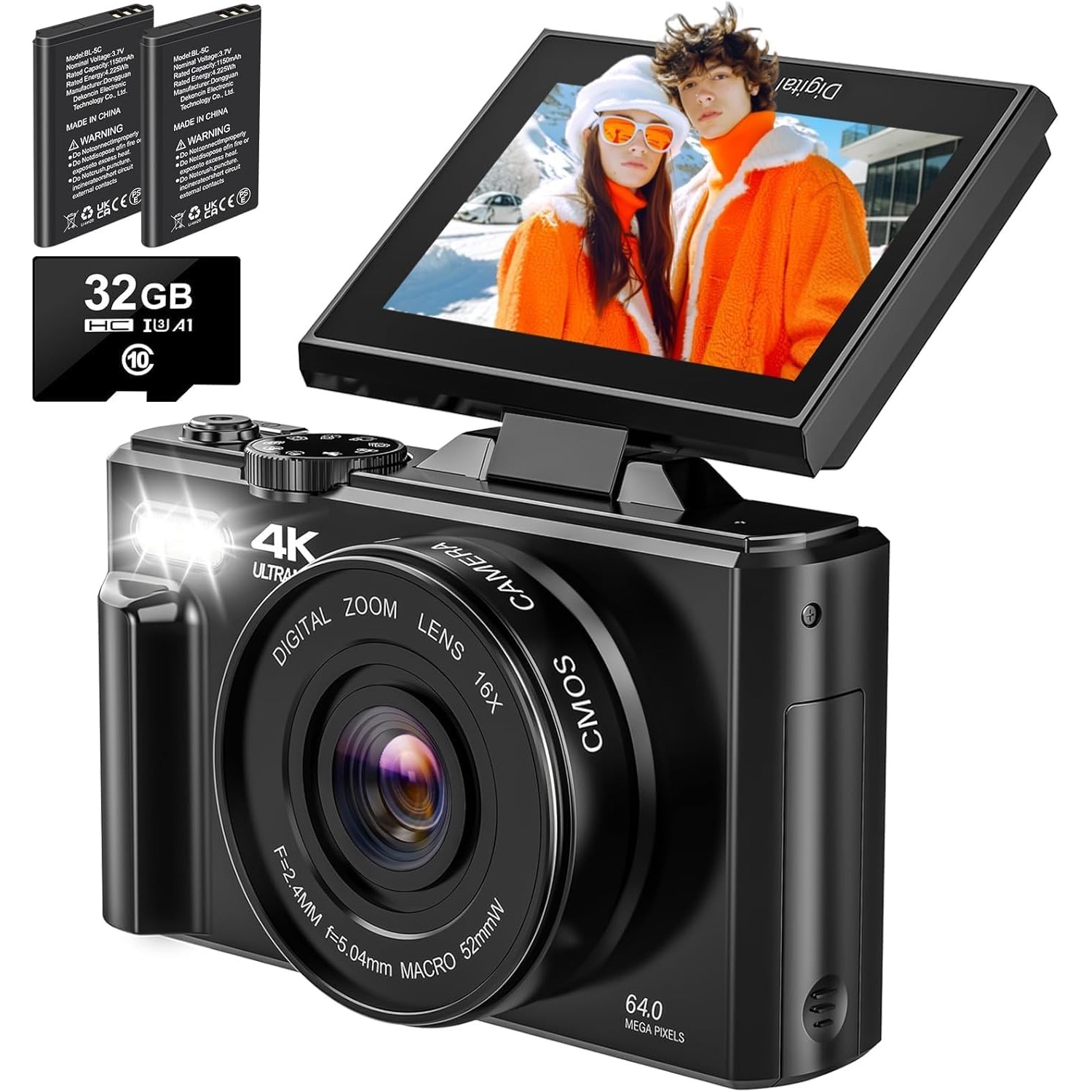 Camera digitală compactă Canon Powershot V10, 4K, obiectiv cu