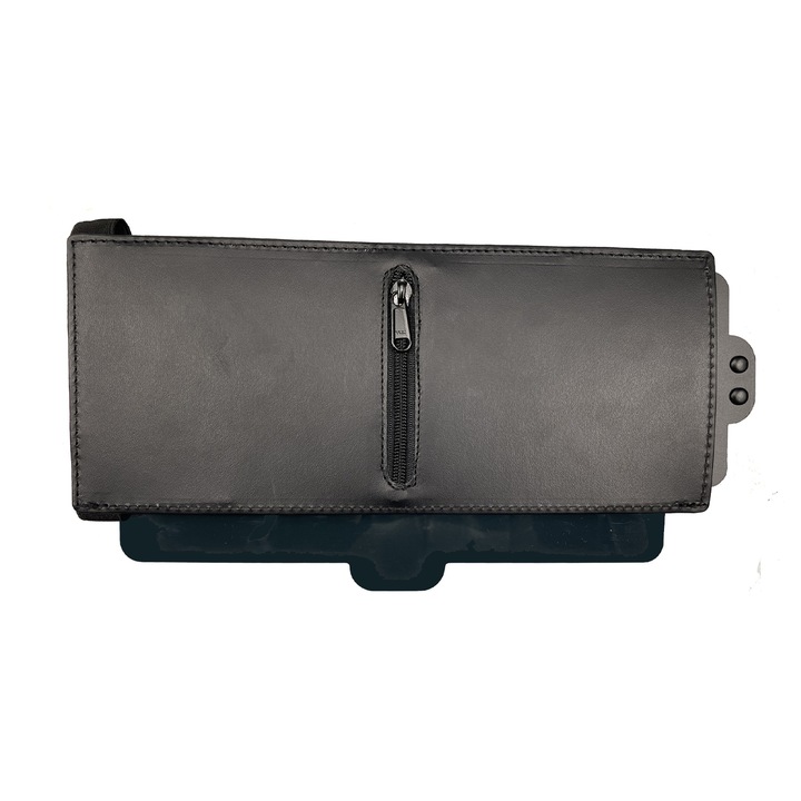 Extensie parasolar auto, parasolar lateral anti-orbire, reglabil, din material UV50+, negru, 1 buc