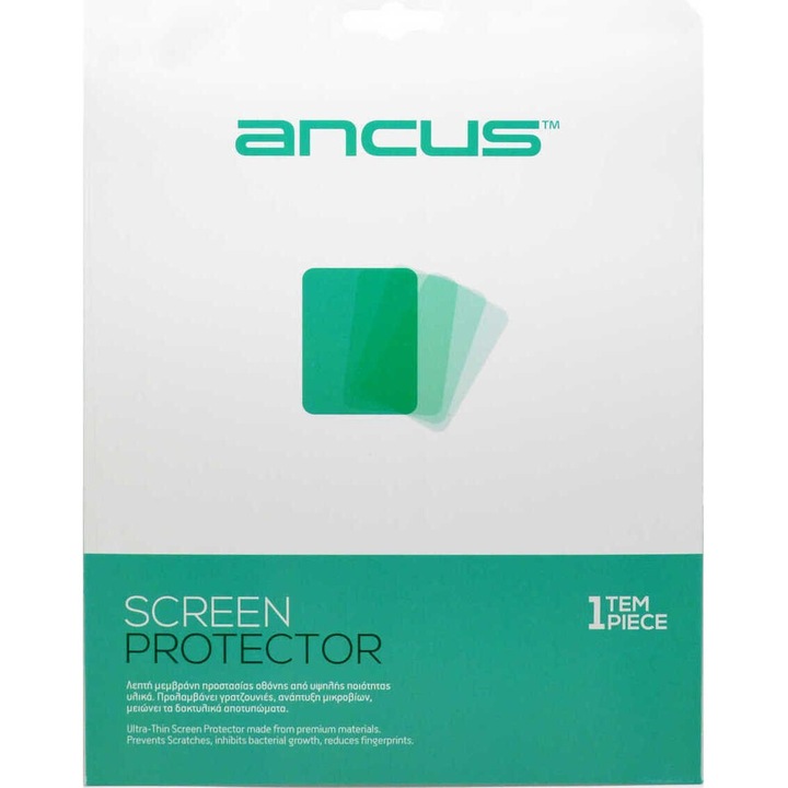 Folie protectie ecran Ancus universal transparent 19x10.7cm